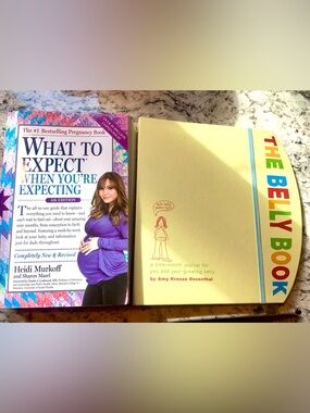 New Mom Gift - What to Expect when You’re Expecting & The Belly Book
